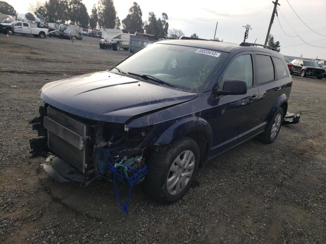 DODGE JOURNEY SE 2017 with VIN 3C4PDCAB5HT503865 - Photo from auction