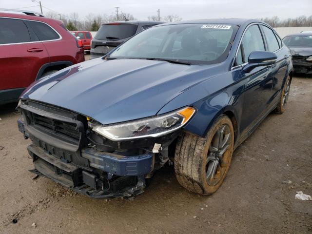 FORD FUSION SEL 2019 with VIN 3FA6P0CD5KR165958 - Photo from auction