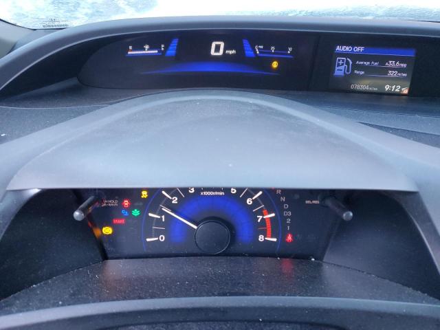 Photo 9 from auction – 2012 HONDA CIVIC LX with VIN 19XFB2F59CE376291