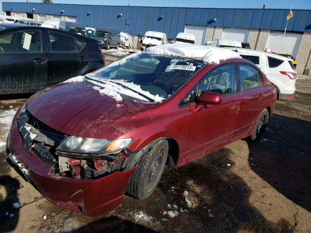HONDA CIVIC LX 2011 with VIN 2HGFA1F56BH542915 - Photo from auction