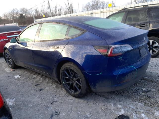 Photo 2 from auction – 2022 TESLA MODEL 3 with VIN 5YJ3E1EA5NF368608