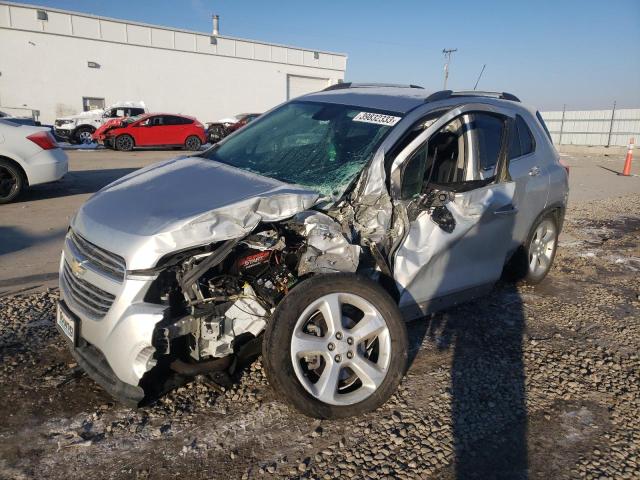 CHEVROLET TRAX LTZ 2016 with VIN 3GNCJMSBXGL167356 - Photo from auction