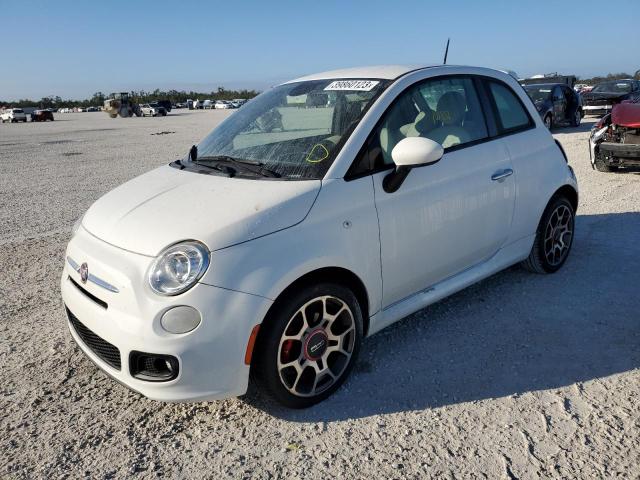 Photo 1 from auction – 2014 FIAT 500 SPORT with VIN 3C3CFFBR0ET205648