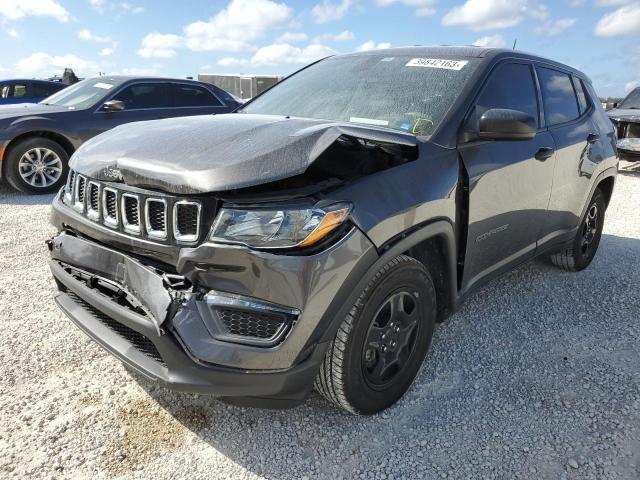 JEEP COMPASS SP 2020 with VIN 3C4NJCAB9LT218661 - Photo from auction