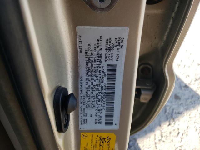 Zdjęcie 14 z aukcji – 2003 TOYOTA HIGHLANDER z VIN JTEHF21A230115123