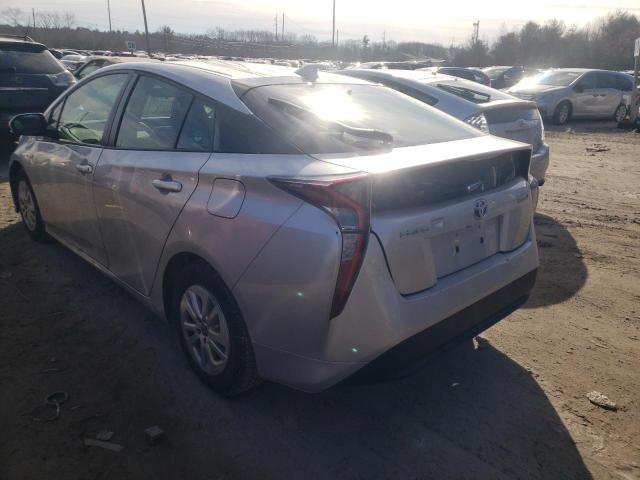 Photo 2 from auction – 2016 TOYOTA PRIUS with VIN JTDKBRFU4G3020777
