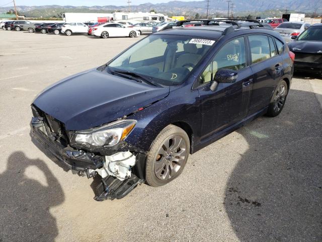 SUBARU IMPREZA SP 2016 with VIN JF1GPAS69GH312305 - Photo from auction