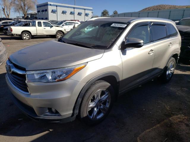 TOYOTA HIGHLANDER 2015 with VIN 5TDDKRFH8FS078772 - Photo from auction