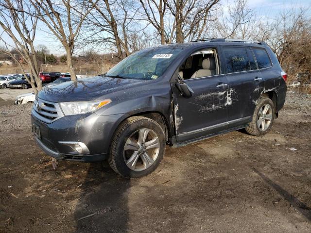 TOYOTA HIGHLANDER 2013 with VIN 5TDDK3EH3DS278227 - Photo from auction