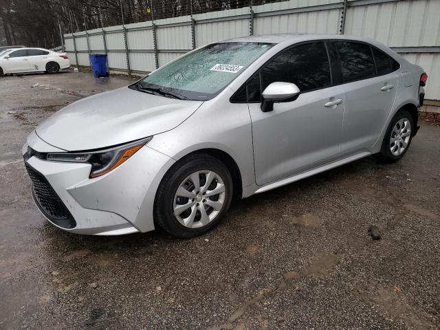 TOYOTA COROLLA LE 2021 with VIN 5YFEPMAE6MP195746 - Photo from auction