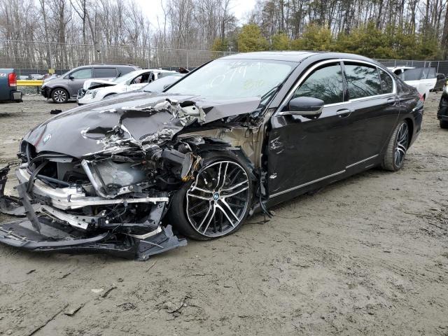 BMW 740 I 2017 with VIN WBA7E2C36HG740749 - Photo from auction