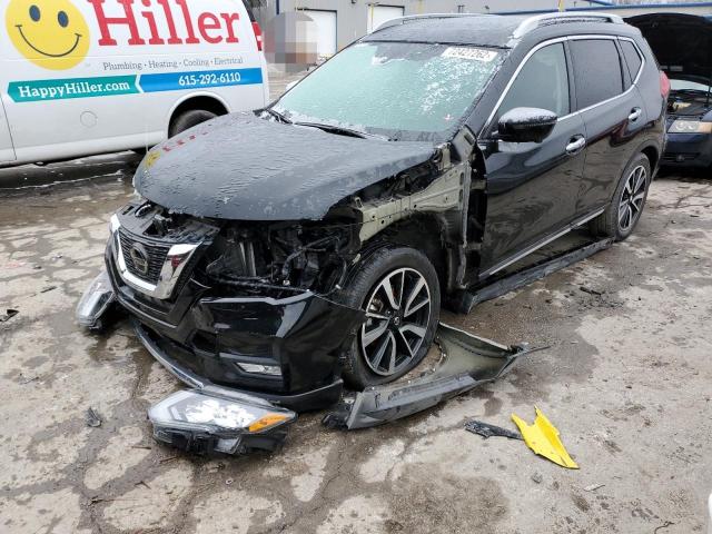 NISSAN ROGUE S 2019 with VIN 5N1AT2MT5KC842745 - Photo from auction