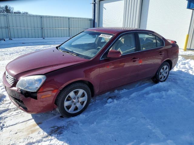 KIA OPTIMA LX 2008 with VIN KNAGE123185228176 - Photo from auction