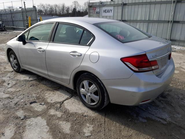 Photo 2 from auction – 2014 HONDA CIVIC LX with VIN 19XFB2F52EE024527