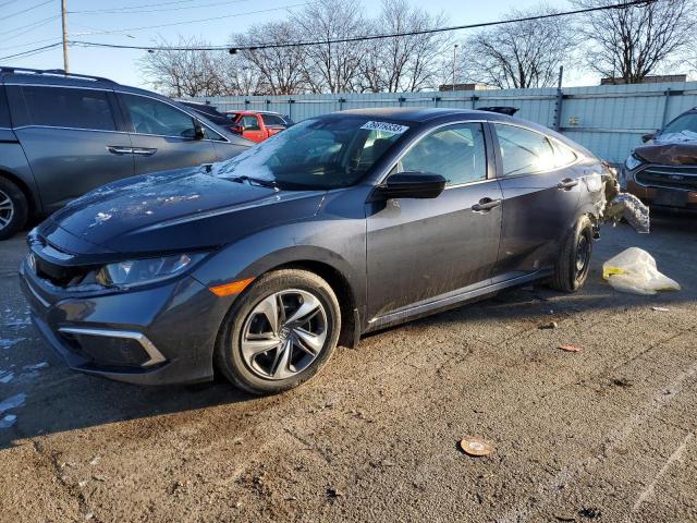 HONDA CIVIC LX 2020 with VIN 2HGFC2F69LH583971 - Photo from auction