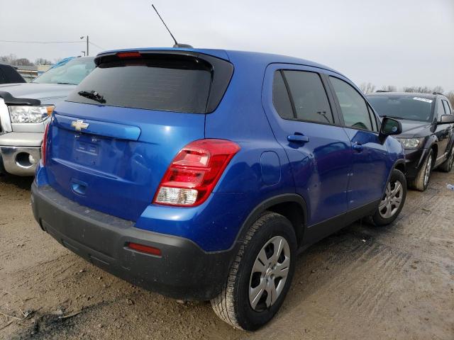 Photo 3 from auction – 2015 CHEVROLET TRAX LS with VIN KL7CJKSB9FB173272
