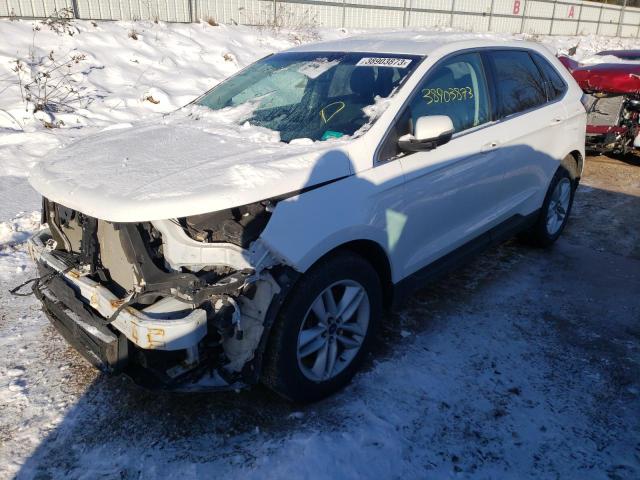 FORD EDGE SEL 2015 with VIN 2FMTK4J9XFBC11222 - Photo from auction