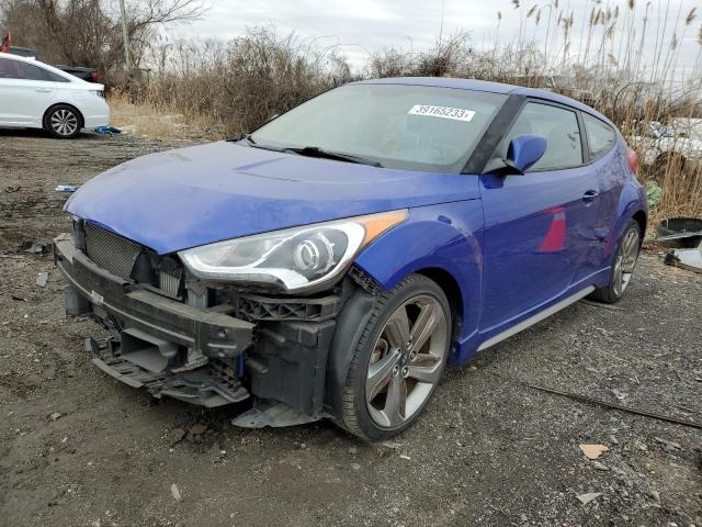 HYUNDAI VELOSTER T 2014 with VIN KMHTC6AE9EU183251 - Photo from auction