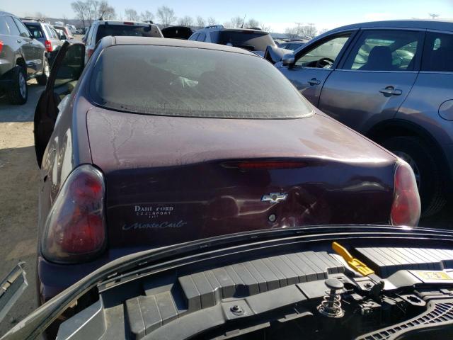 Photo 6 from auction – 2003 CHEVROLET MONTE CARL with VIN 2G1WW12E039408315