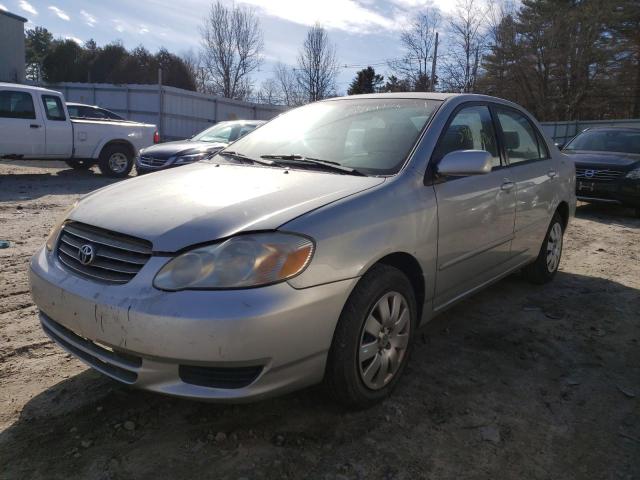 TOYOTA COROLLA CE 2003 with VIN 2T1BR32E43C129636 - Photo from auction
