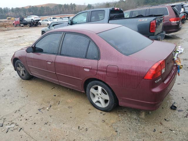 Photo 2 from auction – 2004 HONDA CIVIC EX with VIN 2HGES26704H553427