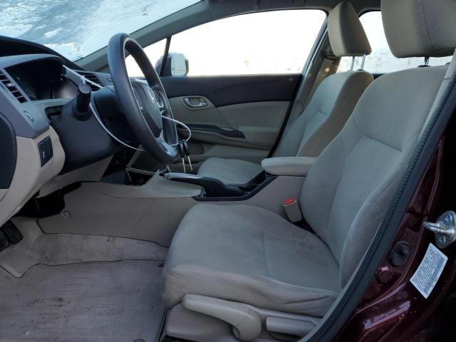 Photo 7 from auction – 2012 HONDA CIVIC LX with VIN 19XFB2F59CE376291