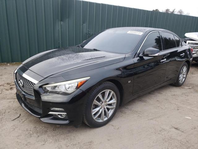 INFINITI Q50 BASE 2014 with VIN JN1BV7AR0EM704346 - Photo from auction