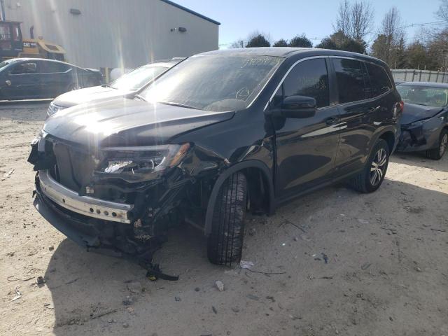 HONDA PILOT EX 2016 with VIN 5FNYF6H33GB081753 - Photo from auction