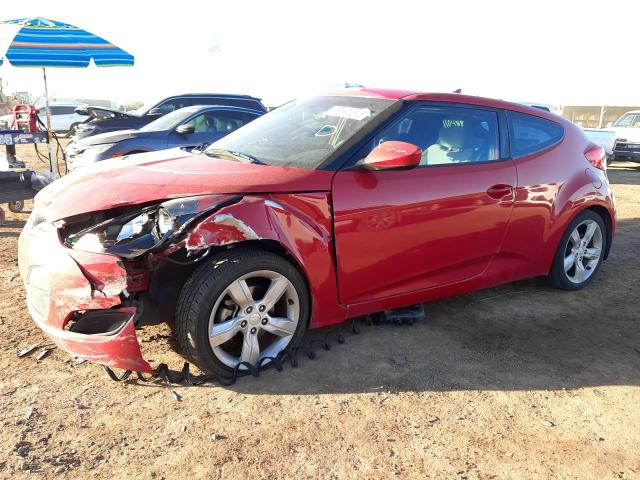 HYUNDAI VELOSTER 2013 with VIN KMHTC6AD1DU157863 - Photo from auction
