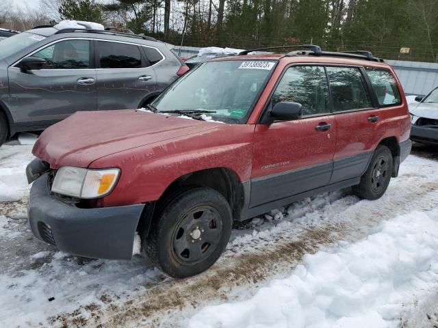 SUBARU FORESTER L 2002 with VIN JF1SF63582H752041 - Photo from auction