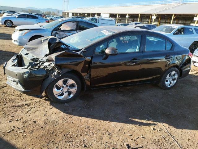 HONDA CIVIC LX 2013 with VIN 2HGFB2F56DH589433 - Photo from auction