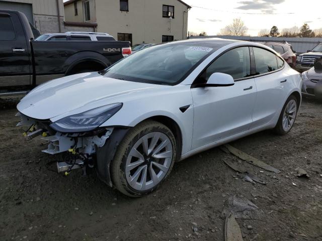 TESLA MODEL 3 2021 with VIN 5YJ3E1EBXMF855679 - Photo from auction