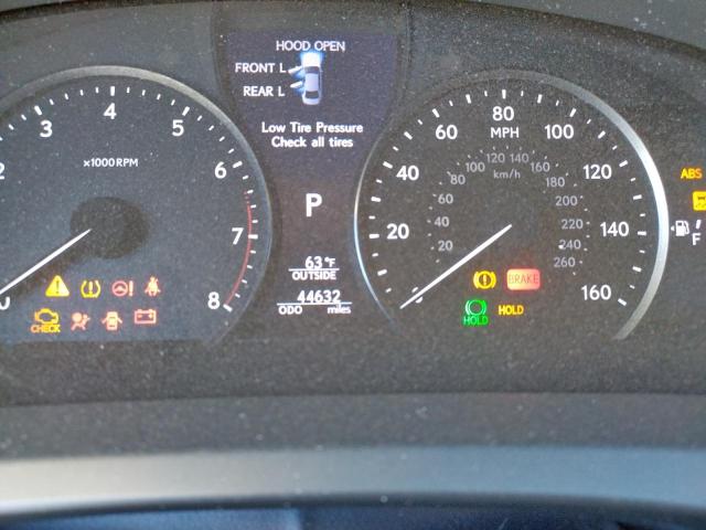 Photo 9 from auction – 2014 LEXUS LS 460 with VIN JTHBL5EF2E5125603