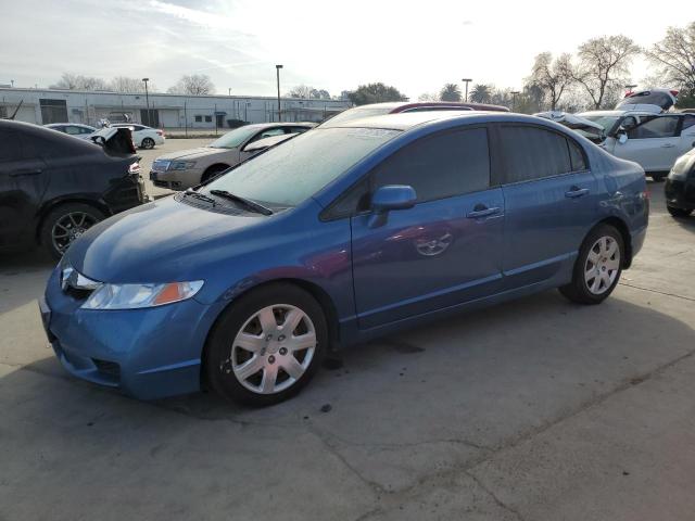 HONDA CIVIC LX 2010 with VIN 19XFA1F53AE073520 - Photo from auction