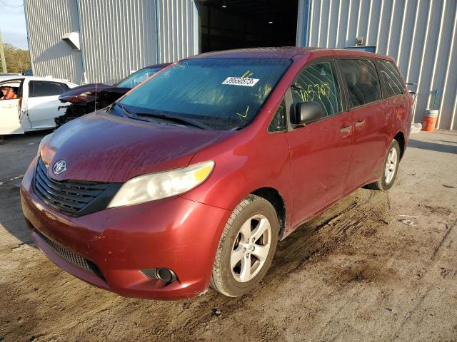 TOYOTA SIENNA BAS 2012 with VIN 5TDKA3DC2CS009439 - Photo from auction
