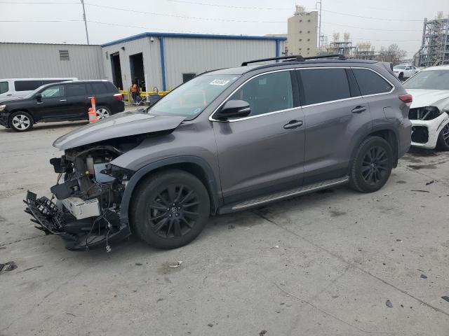 TOYOTA HIGHLANDER 2019 with VIN 5TDKZRFH7KS349771 - Photo from auction