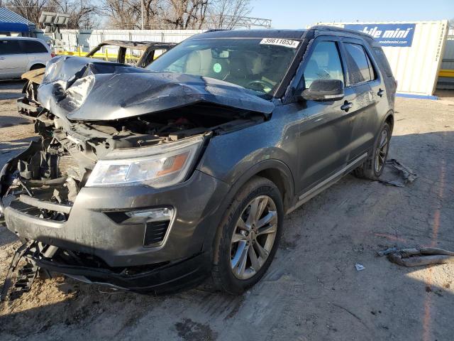 FORD EXPLORER X 2018 with VIN 1FM5K7D89JGC26230 - Photo from auction