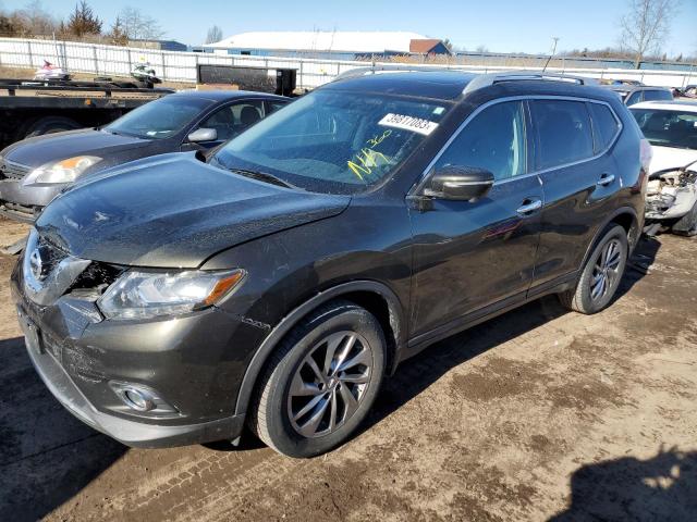 NISSAN ROGUE S 2015 with VIN 5N1AT2MV4FC858572 - Photo from auction