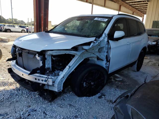 HONDA PILOT 2021 with VIN 5FNYF5H29MB046521 - Photo from auction