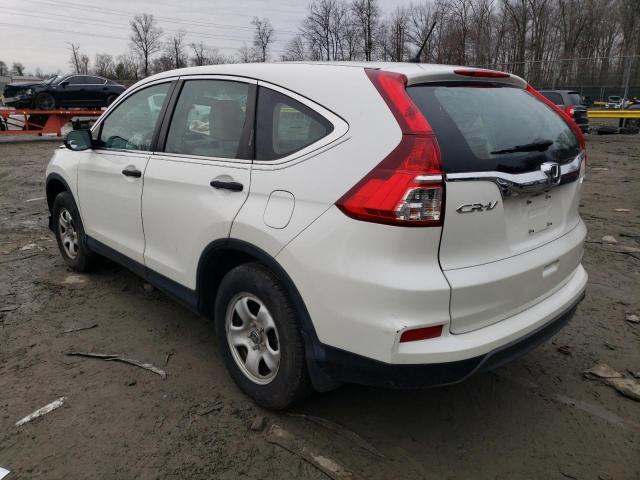 Photo 2 from auction – 2015 HONDA CR-V LX with VIN 5J6RM4H3XFL031971