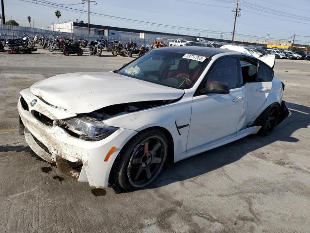 BMW M3 2018 with VIN WBS8M9C55J5L00164 - Photo from auction