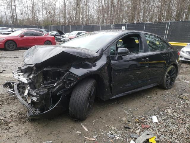 TOYOTA COROLLA SE 2021 with VIN 5YFS4MCE8MP083717 - Photo from auction