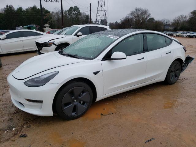 TESLA MODEL 3 2022 with VIN 5YJ3E1EB7NF314252 - Photo from auction