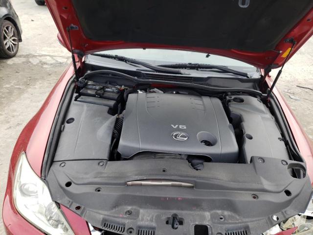 Photo 11 from auction – 2009 LEXUS IS 250 with VIN JTHBK262295093710