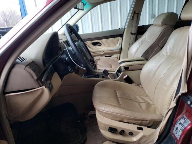 Photo 7 from auction – 1998 BMW 7 SERIES with VIN WBAGF8327WDL50457