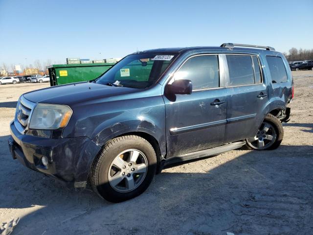 HONDA PILOT EX 2011 with VIN 5FNYF4H48BB045143 - Photo from auction