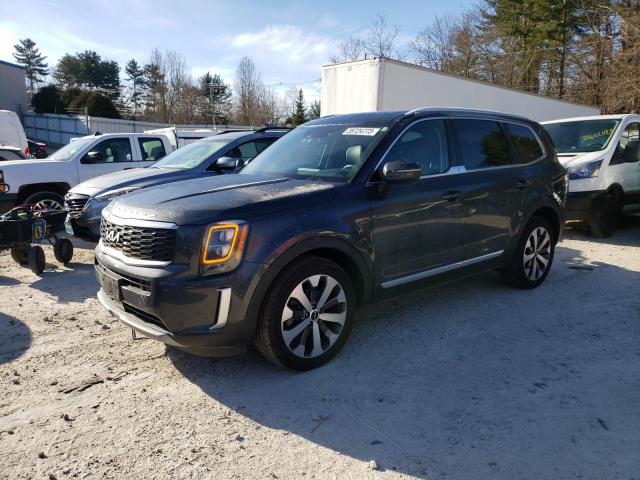 KIA TELLURIDE 2022 with VIN 5XYP3DHC1NG218414 - Photo from auction
