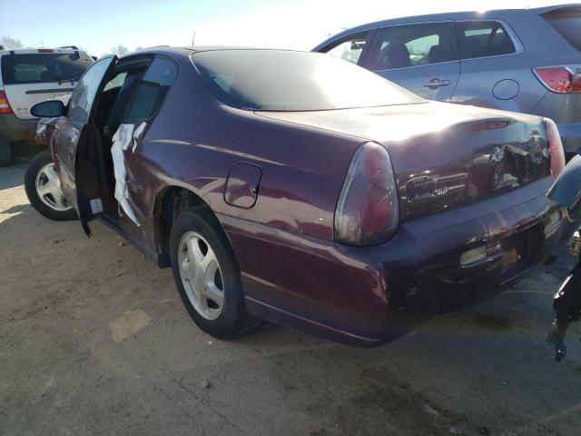 Photo 2 from auction – 2003 CHEVROLET MONTE CARL with VIN 2G1WW12E039408315
