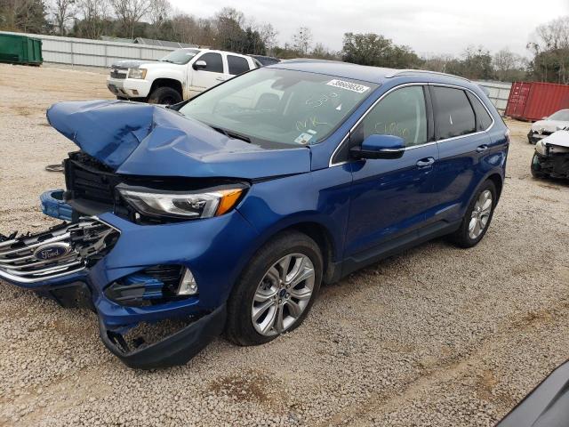 FORD EDGE TITAN 2020 with VIN 2FMPK3K99LBB35191 - Photo from auction