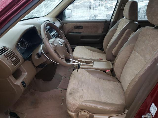 Photo 7 from auction – 2002 HONDA CR-V LX with VIN SHSRD68402U001491